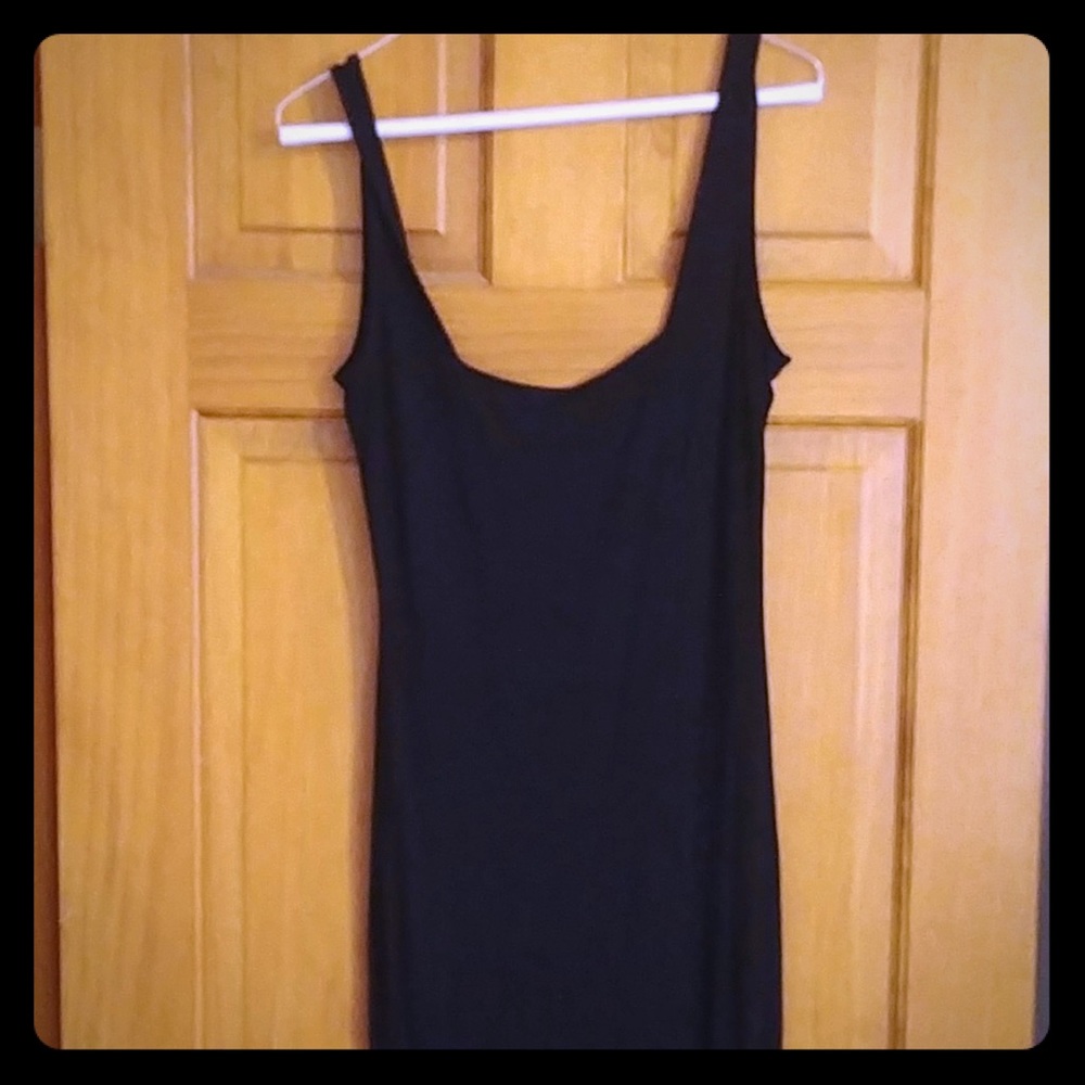 Asos square neck maxi dress